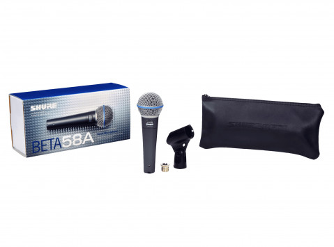 Shure Beta 58A - Mikrofon dynamiczny, superkardioidalny, wokalny - Galeria zdjęcie 4