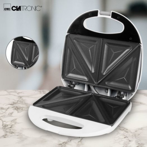 Opiekacz CLATRONIC ST 3477 biały - Galeria zdjęcie 4