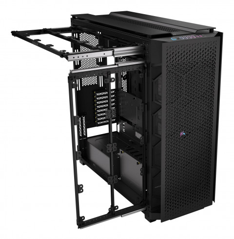 CORSAIR 9000D RGB AIRFLOW Super Full-Tower Black - Galeria zdjęcie 2