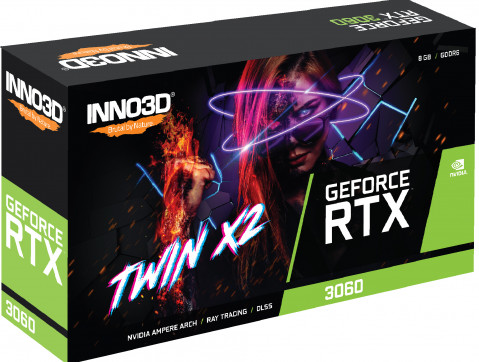 Karta graficzna INNO3D GeForce RTX 3060 TWIN X2 OC 8GB GDDR6 - Galeria zdjęcie 2