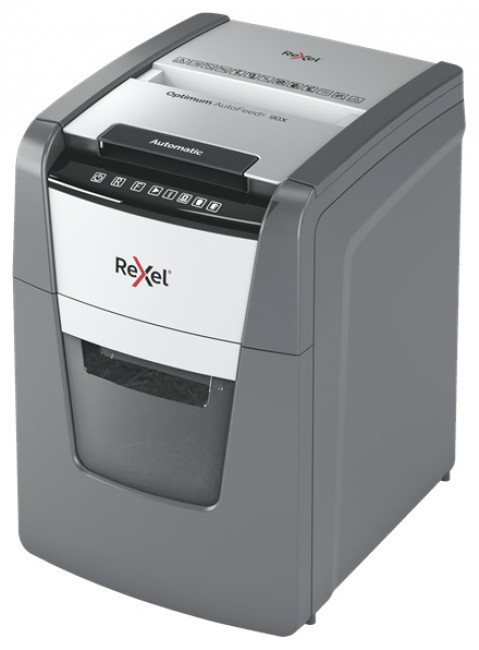 Rexel Niszczarka Optimum AutoFeed+ 90X, (P-4), 90 kartek, 34 l kosz - Galeria zdjęcie 2