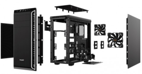 be quiet! obudowa Pure Base 600, silver, ATX, M-ATX, mini-ITX - Galeria zdjęcie 3