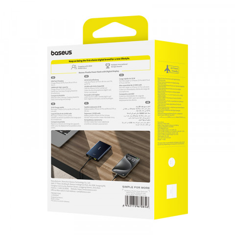 Powerbank Baseus PicoGo 10000mAh (czarny) - Galeria zdjęcie 7