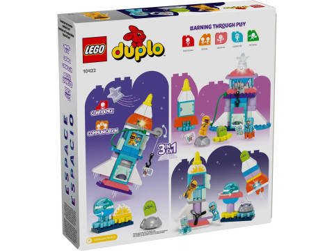 LEGO DUPLO 10422 Przygoda w promie kosmicznym 3 w 1 - Galeria zdjęcie 2