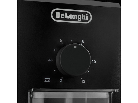 Młynek do kawy DeLonghi KG 79 (110W/ żarnowy/ czarny) - Galeria zdjęcie 3