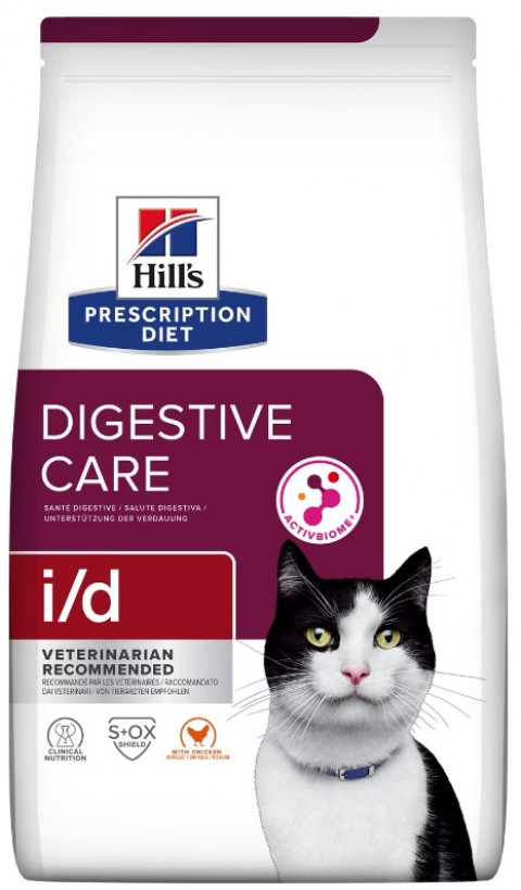 HILL'S Prescription Diet Digestive Care i/d Feline z kurczakiem - sucha karma dla kota - ochrona układu pokarmowego - 1,5 kg - Galeria zdjęcie 1