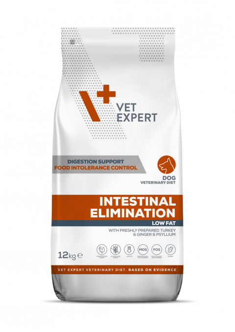 VET EXPERT Veterinary Diet Intestinal Elimination Dog - sucha karma dla psa - 12kg - Galeria zdjęcie 1