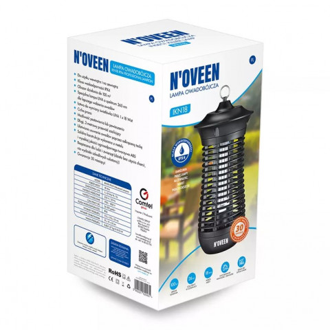 Lampa owadobójcza NOVEEN IKN18 IPX4 professional lampion - Galeria zdjęcie 2