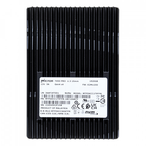 Micron 7450 PRO 1.92TB NVMe MTFDKCC1T9TFR - Galeria zdjęcie 1
