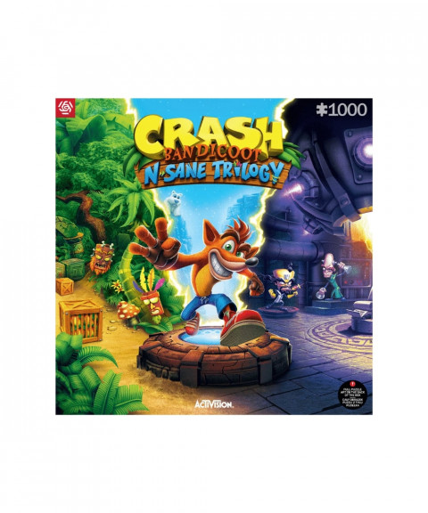 Puzzle Good Loot Gaming 1000 Crash Bandicoot N. Sane Trilogy - Galeria zdjęcie 1