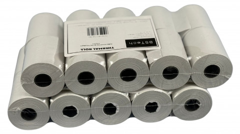 BSTech Papier, rolka termiczna do kas fiskalnych 57x25m 10 sztuk - Galeria zdjęcie 7