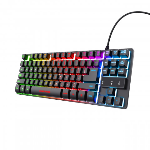 Klawiatura gamingowa TRUST GXT833 THADO TKL US - Galeria zdjęcie 1