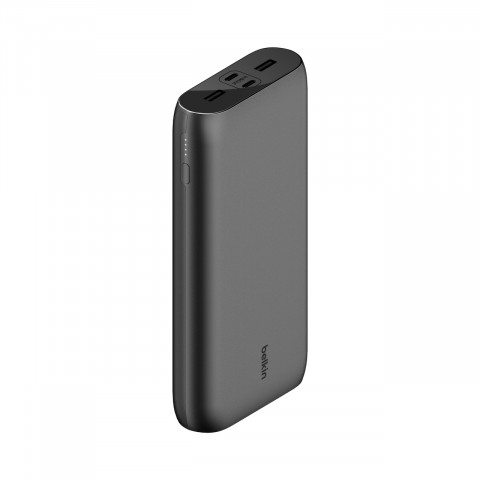 Powerbank Belkin BoostCharge 32W PD PPS 4-Port Power Bank 26K 2xUSB-A + 2xUSB-C 26000mAh 32W Black - Galeria zdjęcie 6
