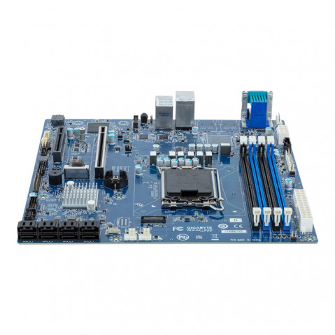 Płyta główna Gigabyte MX34-BS0(MR) 1x LGA1700 Intel Xeon E-24XX C262 (4x DIMM, 8x SATA, 1xM.2, 2x1Gbe, IPMI, mATX) - Galeria zdjęcie 4