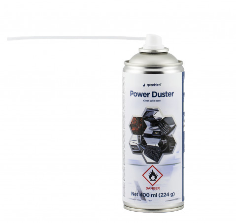 GEMBIRD SPRĘŻONE POWIETRZE 400ML - Galeria zdjęcie 2
