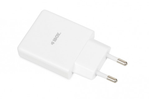 IBOX ŁADOWARKA UNIWERSALNA C-43 PD30W SLIM WHITE - Galeria zdjęcie 3