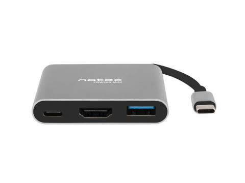 NATEC MULTI PORT FOWLER MINI (USB-C PD, HDMI 4K) - Galeria zdjęcie 3