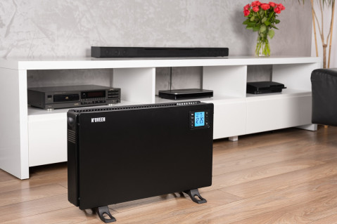 Grzejnik Konwektorowy Noveen CH7100 LCD Smart Black - Galeria zdjęcie 7