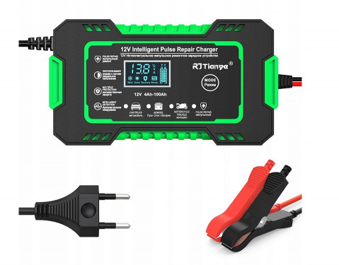 Prostownik akumulatorowy RJ Tianye RJ-C 120501A 12V, 6A - Galeria zdjęcie 2