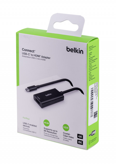 Adapter Belkin Connect USB-C to HDMI 2.1 Adapter (8K, 4K, HDR compatible) - Galeria zdjęcie 8