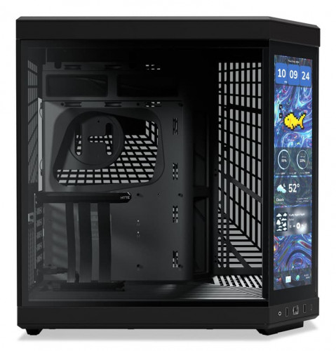 Hyte Y70 Midi Tower Touch Infinite - Pitch Black - Galeria zdjęcie 3