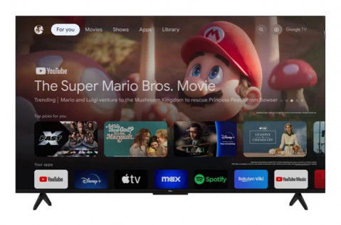 Telewizor TCL 55T7B QLED 55" 4K Ultra HD Google TV Dolby Vision DVB-T2 Czarny - Galeria zdjęcie 7