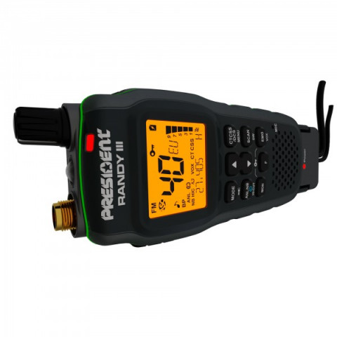 CB Radio przenośne ręczne ASC PRESIDENT Randy III - Galeria zdjęcie 12