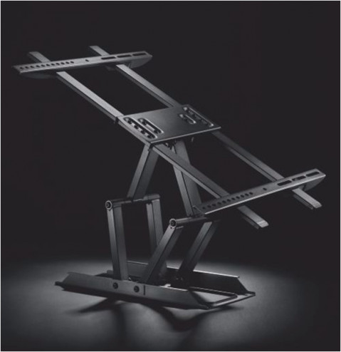 GEMBIRD UCHWYT REGULOWANY LCD 37-80 VESA 600X400MM - Galeria zdjęcie 2