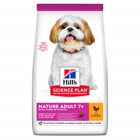 HILL'S Science Plan Canine Mature Adult Small & Mini - sucha karma dla psów starszych - 1,5 kg - Galeria zdjęcie 1