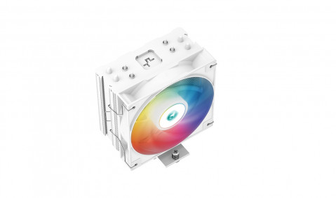 Chłodzenie DeepCool AG400 White ARGB (R-AG400-WHANMC-G-2) - Galeria zdjęcie 3