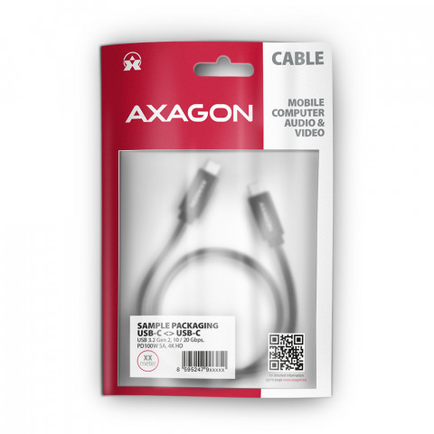 AXAGON BUCM32-CM20AB USB-C 3.2 Gen 2 - Galeria zdjęcie 9
