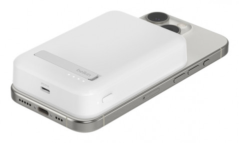 BELKIN POWERBANK MAGSAFE 10000 MAH, 15W, QI2, WHT - Galeria zdjęcie 4