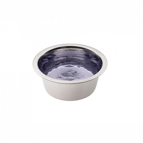 FERPLAST Orion 50 miska inox do pojenia dla zwierząt 0,25l, srebrna - Galeria zdjęcie 3