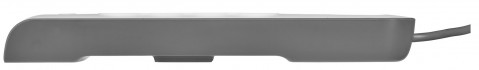 Listwa zasilająca Belkin Power Surge 6-PORT + 2xUSB-A 2.4A 650J 2m Grey/White - Galeria zdjęcie 6