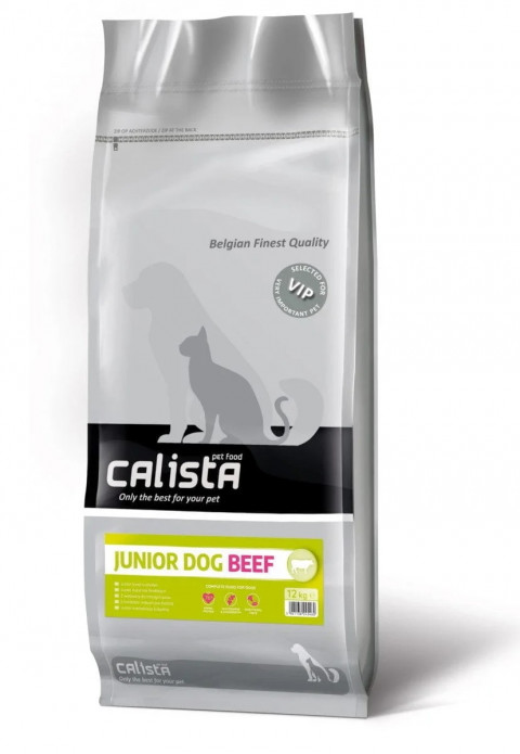 CALISTA Junior Wołowina - sucha karma dla psa - 12kg - Galeria zdjęcie 1