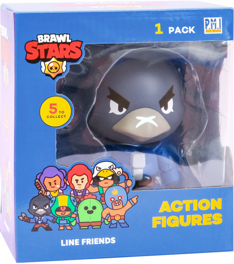 BRAWL STARS S1 ACTION FIGURES 11cm - CROW - Galeria zdjęcie 1
