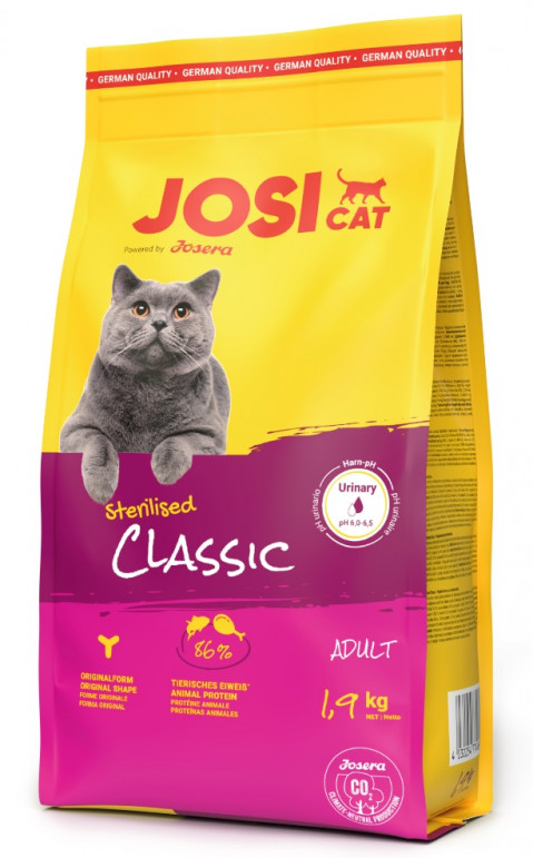 JOSERA JosiCat Sterilised Classic - sucha karma dla kota - 1,9 kg - Galeria zdjęcie 1