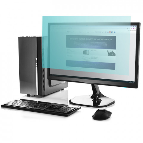 Qoltec Filtr światła niebieskiego 23" | 16:9 | - Galeria zdjęcie 1