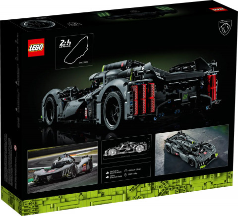 LEGO Technic 42156 PEUGEOT 9X8 24H Le Mans Hybrid - Galeria zdjęcie 2