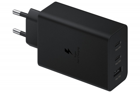 Samsung 65W Power Adapter Trio, Black - Galeria zdjęcie 1