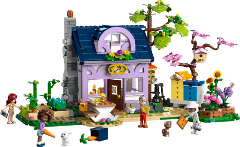 LEGO FRIENDS 42669 Dom pszczelarzy i kwiatowy ogród - Galeria zdjęcie 3