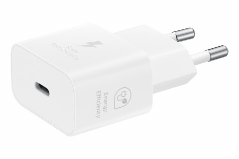 Ładowarka Samsung Power Adapter 25W USB-C Fast Charge (bez kabla) White - Galeria zdjęcie 4