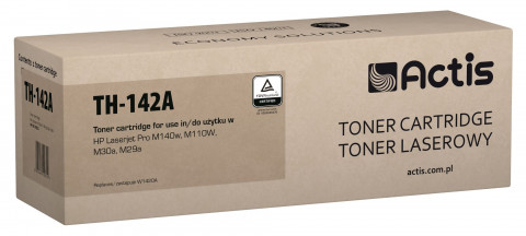 Actis TH-142A Toner do drukarki HP, Zamiennik HP 142A HP142A W1420A; Standard; 950 stron; czarny. - Galeria zdjęcie 1