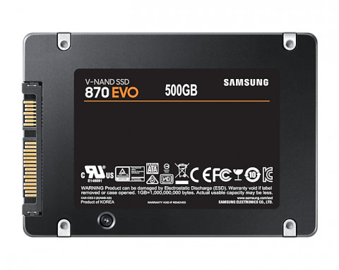 Dysk SSD Samsung 870 EVO 500GB MZ-77E500BW SATA - Galeria zdjęcie 2