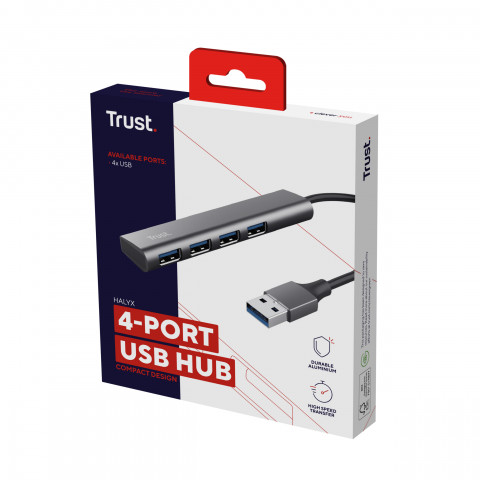 Trust HALYX 4 Portowy USB HUB - Galeria zdjęcie 7