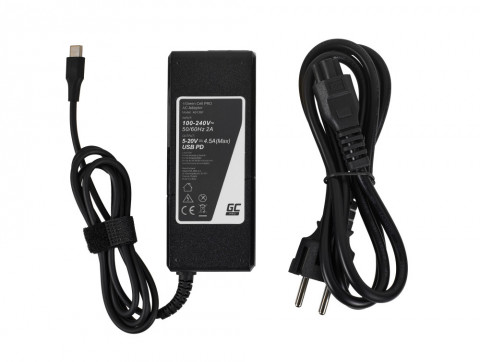 GREEN CELL ZASILACZ / ŁADOWARKA USB-C 90W (AD139P) - Galeria zdjęcie 9