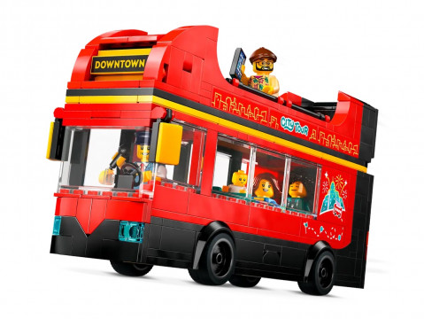 LEGO City 60407 Czerwony, piętrowy autokar - Galeria zdjęcie 4