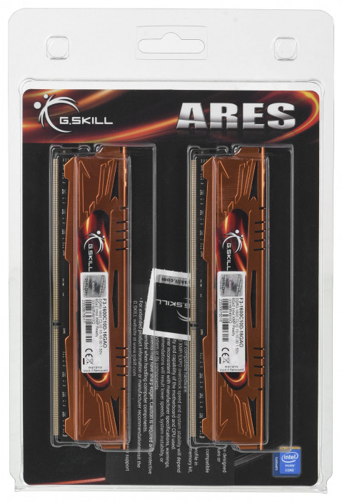 G.SKILL ARES DDR3 2X8GB 1600MHZ CL10 XMP LOW PROFI - Galeria zdjęcie 5