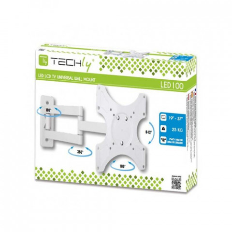TECHLY UCHWYT ŚCIENNY TV LED/LCD 19-37 CALI 25KG O - Galeria zdjęcie 3