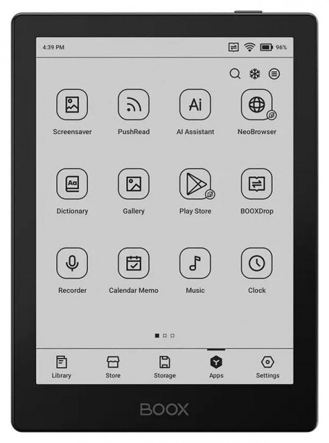 Czytnik e-booków Onyx Boox Go 6" Carta 1300 32GB Wi-Fi Black - Galeria zdjęcie 4